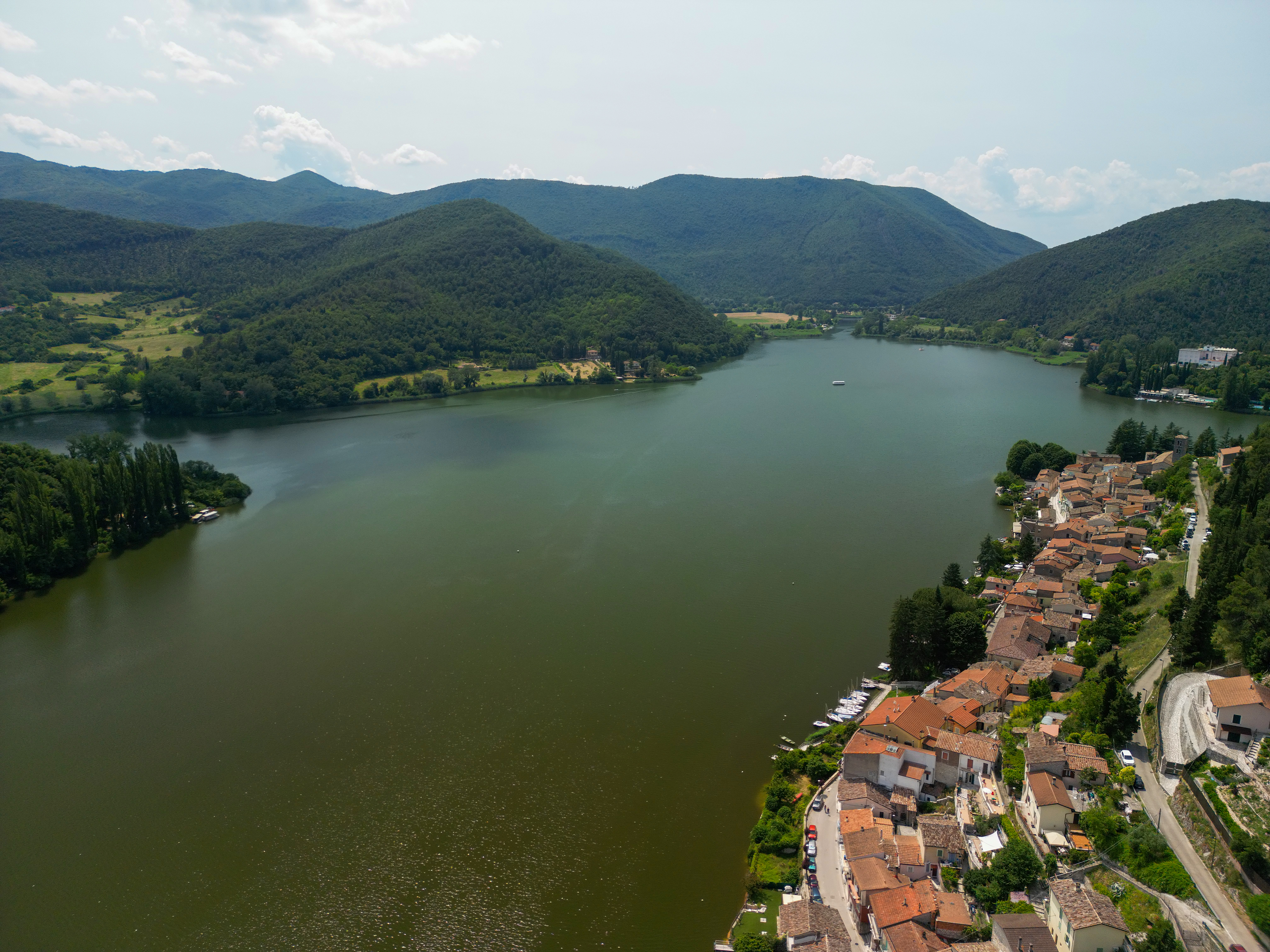 Lago di Piediluco panorama
